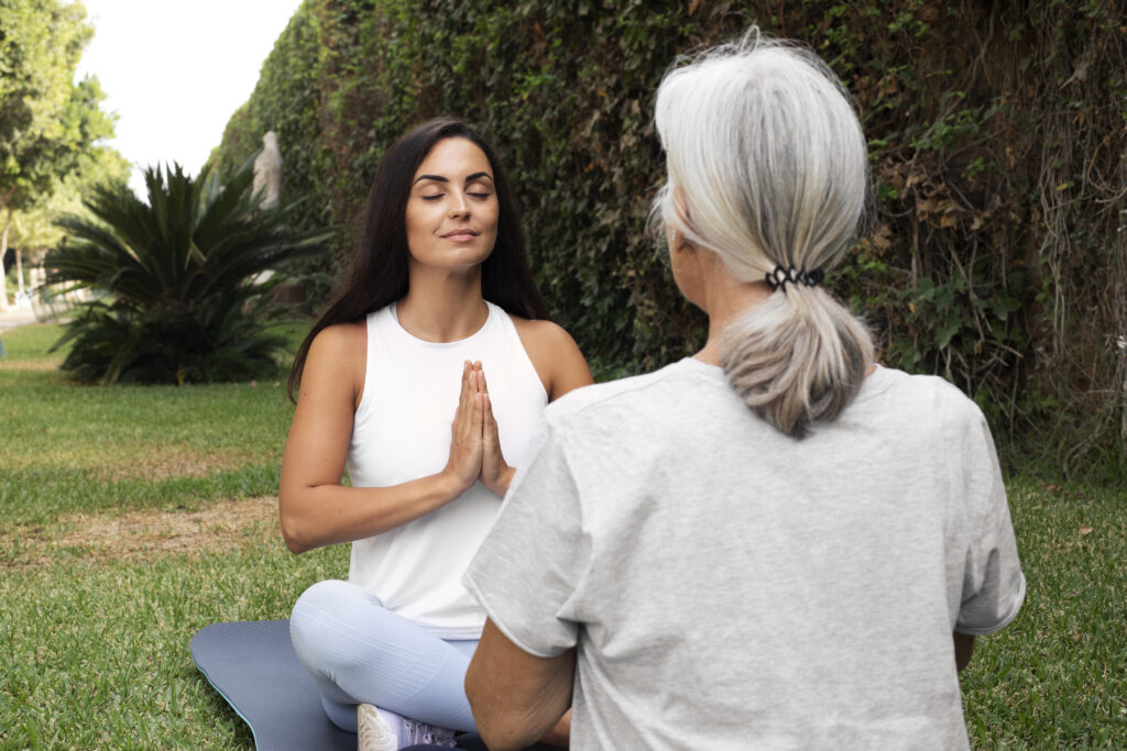 Embrace aging with spiritual balance
