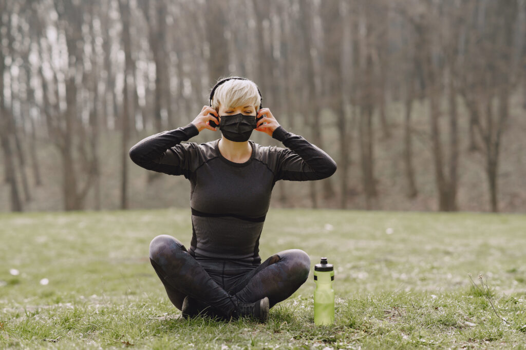 Person doing exercise to boost brain health and cognitive function