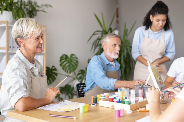 Engaging seniors in hobbies reduces loneliness with