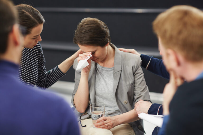 community care to reduce anxiety & depression