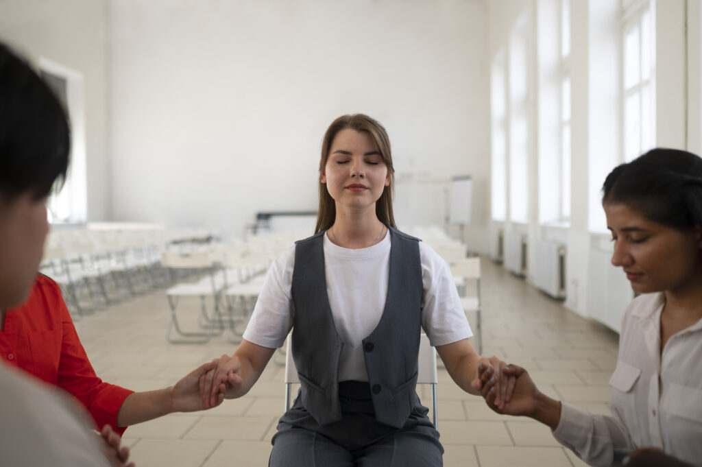 NGOs conducting mental health awareness program in India to support emotional well-being and reduce stigma.