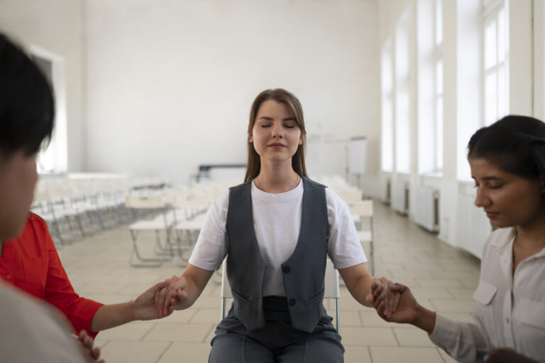 NGOs conducting mental health awareness program in India to support emotional well-being and reduce stigma.