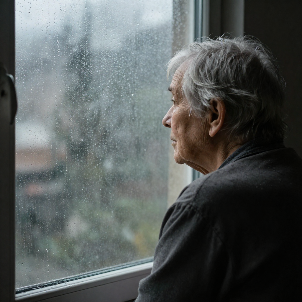 Elderly man and woman receiving support and care, highlighting safety, dignity, rights, and well-being in later life.