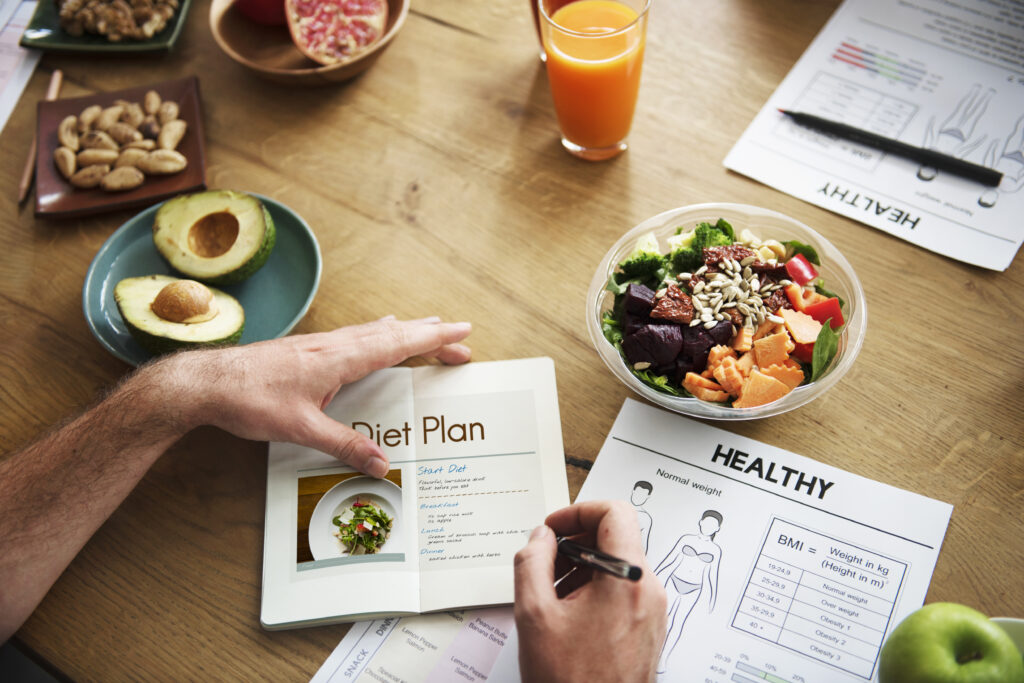 Healthy Nutrition like berries, nuts, leafy greens, and fish support brain health and help reduce cognitive decline.