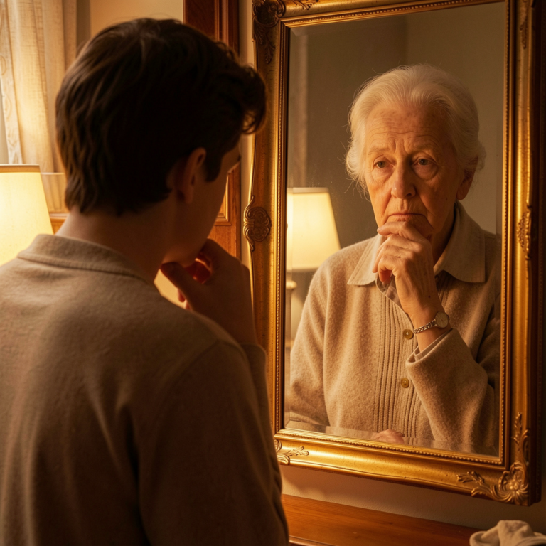 Different generations sharing perspectives on aging and older adults