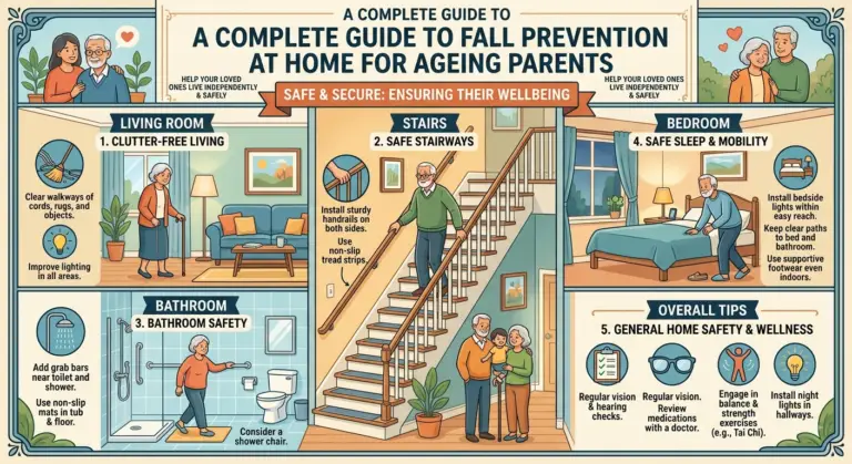 A Complete Guide to Fall Prevention at Home for Ageing Parents