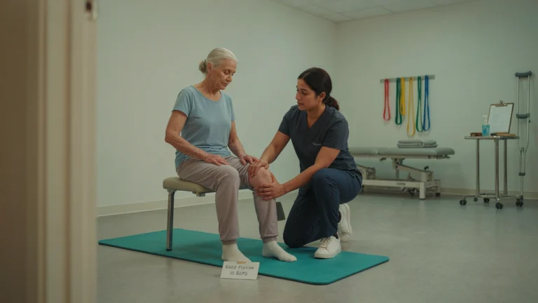 Knee Pain in Elderly: Causes, Exercises, and When to See a Physiotherapist